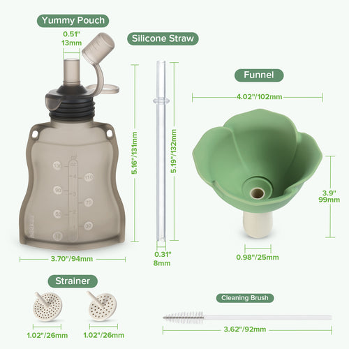 Fill & Go Yummy Pouch & Flower Funnel Combo