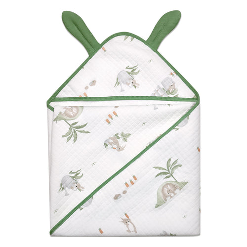 SNUGGLY EARS HOODED TOWEL