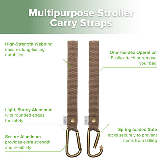 Multipurpose Stroller Carry Straps
