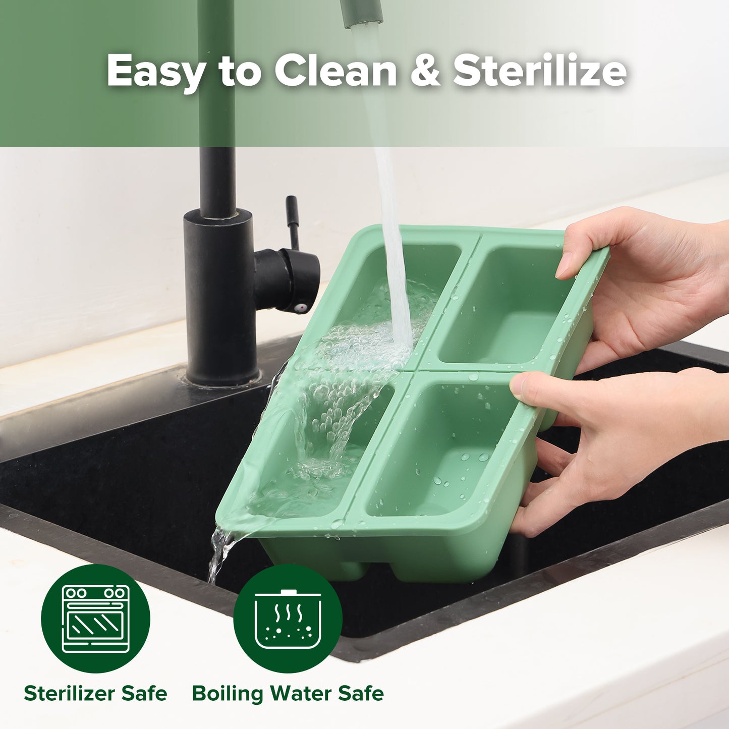 Sturdy Silicone Freezer Tray