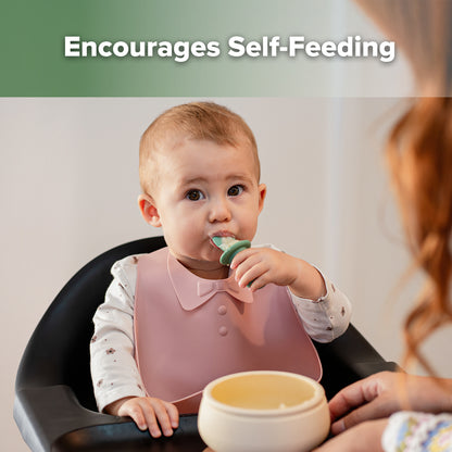 Astronaut Beginner Silicone Cutlery Set