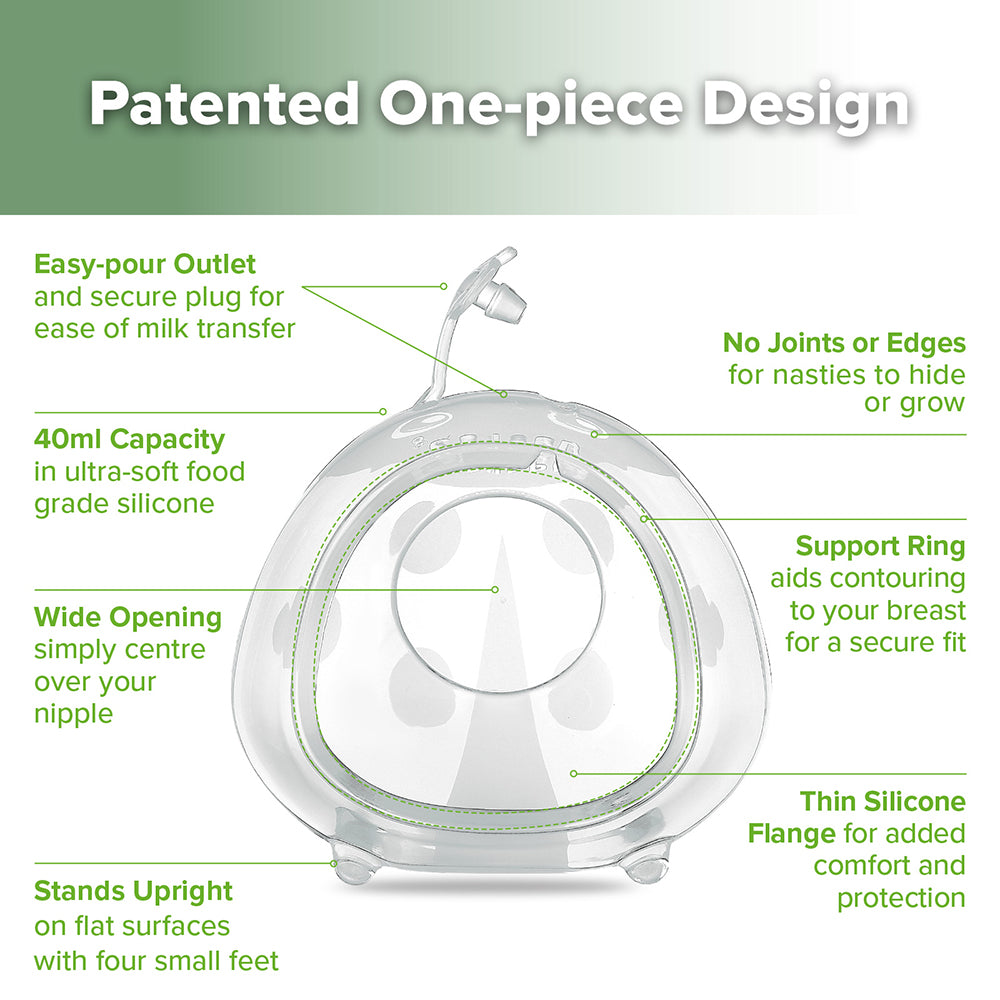 Ladybug Medical-Grade Silicone Breast Milk Collector (40ml | 75ml | 150ml)