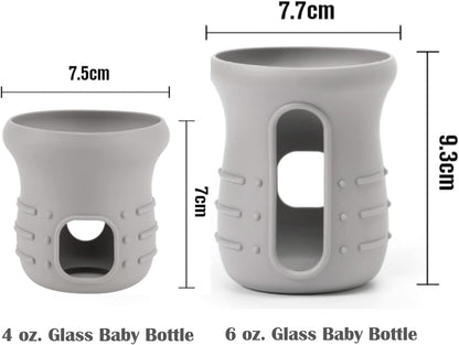 Silicone Glass Baby Bottle Cover