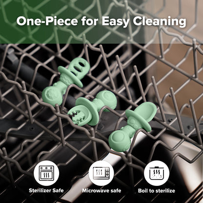 Astronaut Beginner Silicone Cutlery Set