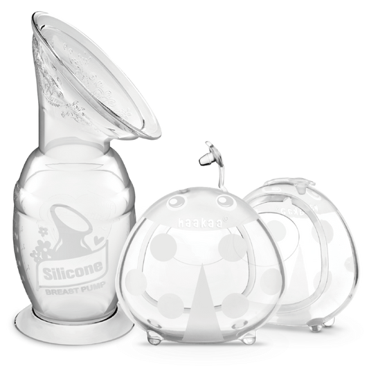 Silicone Ladybug Milk Collectors and Pump Set