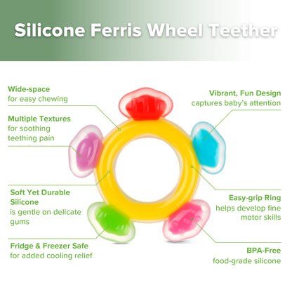Silicone Ferris Wheel Teether