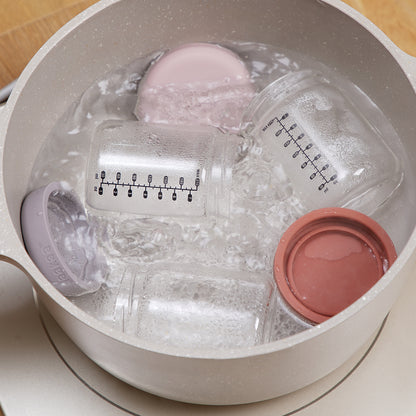 Sealed Glass Storage Jar Set - 210ml.