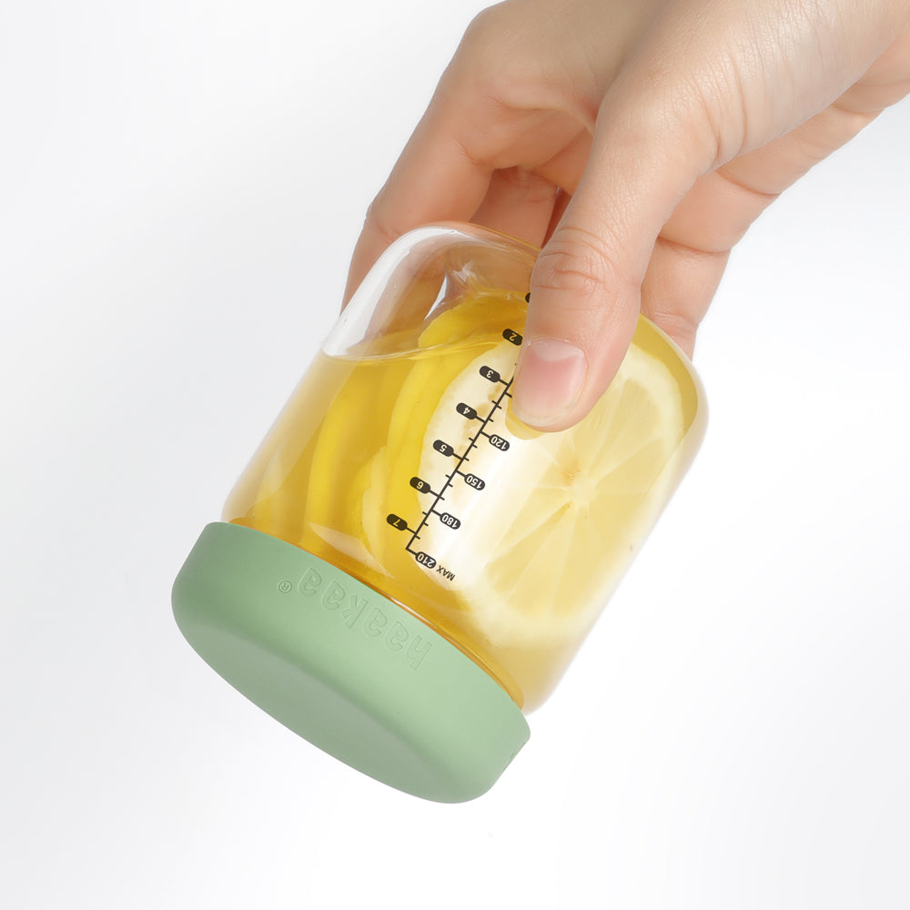 Sealed Glass Storage Jar Set - 210ml.