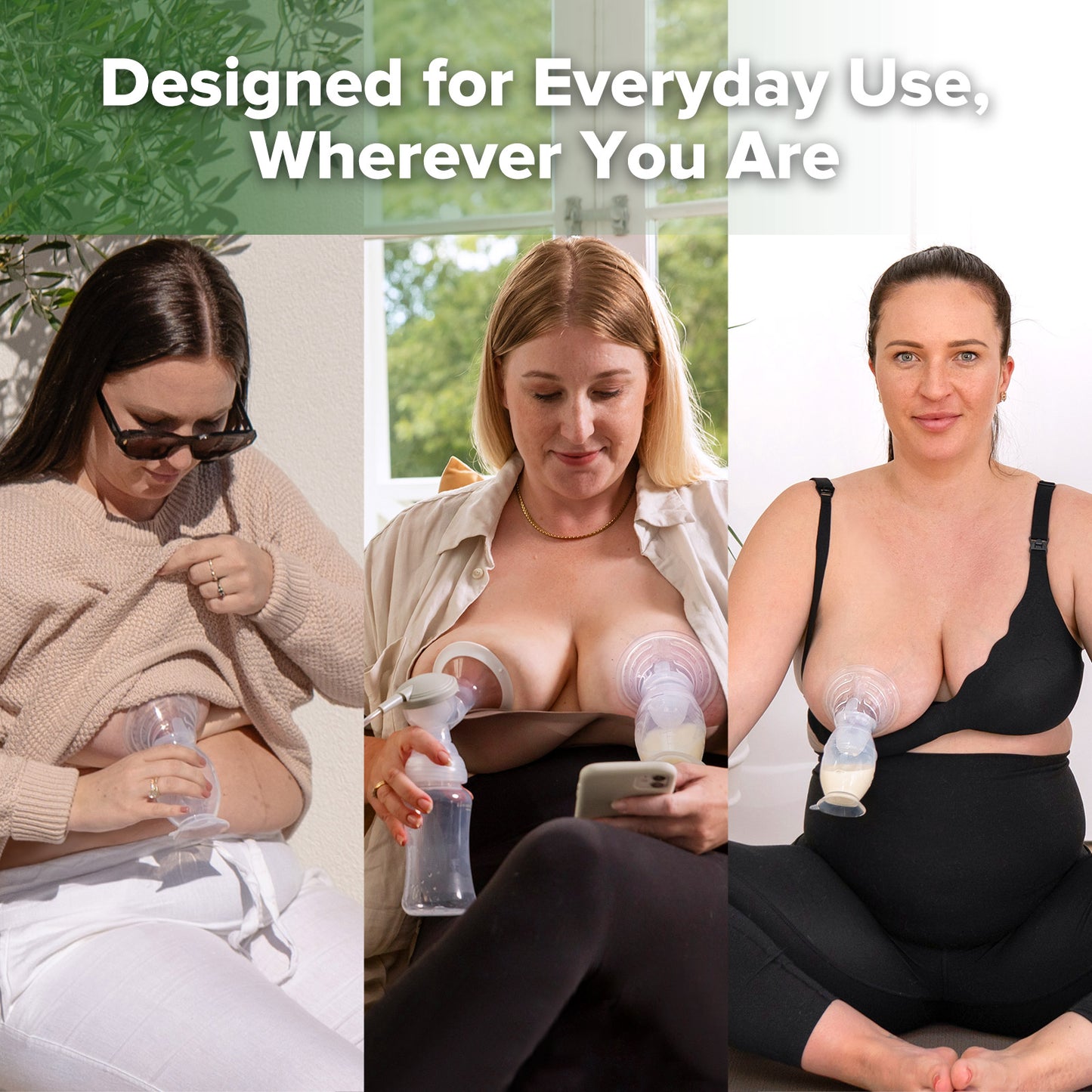 Gen. 2 Plus Silicone Manual Breast Pump + SpillGUARD Insert