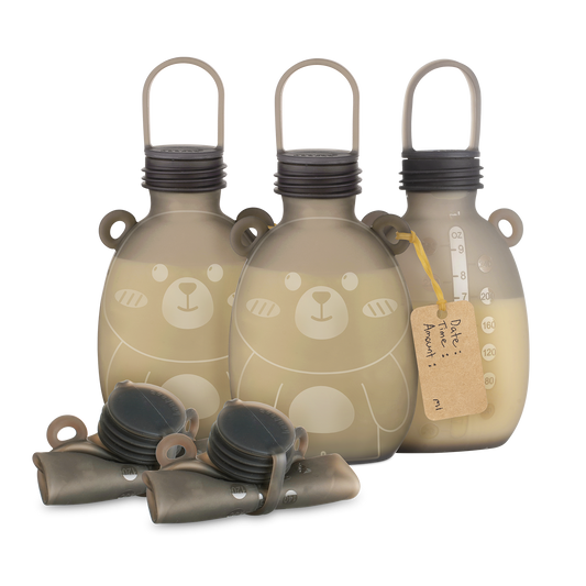 Happii Bear Silicone Milk Storage Bag