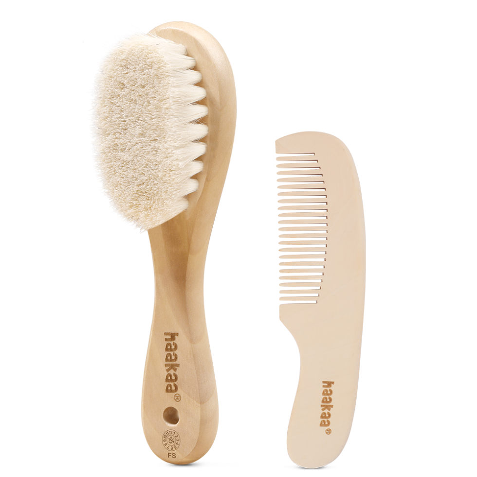 Wool Baby Hairbrush