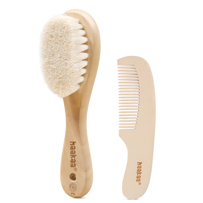 Wool Baby Hairbrush