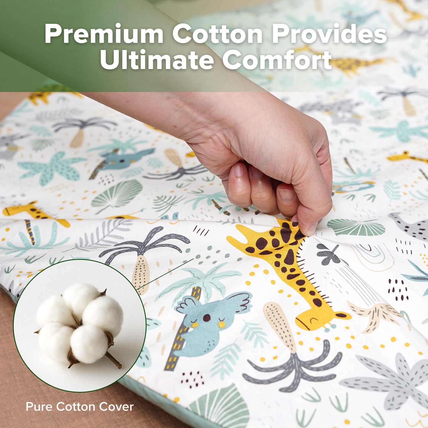 Baby Play Mat - Jungle Friends