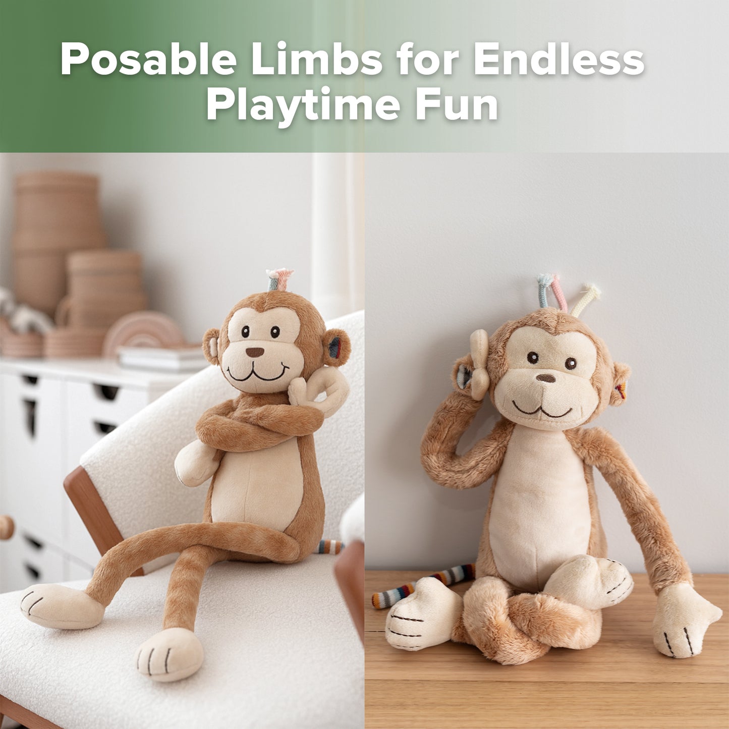 Milo Monkey Cuddly Plush