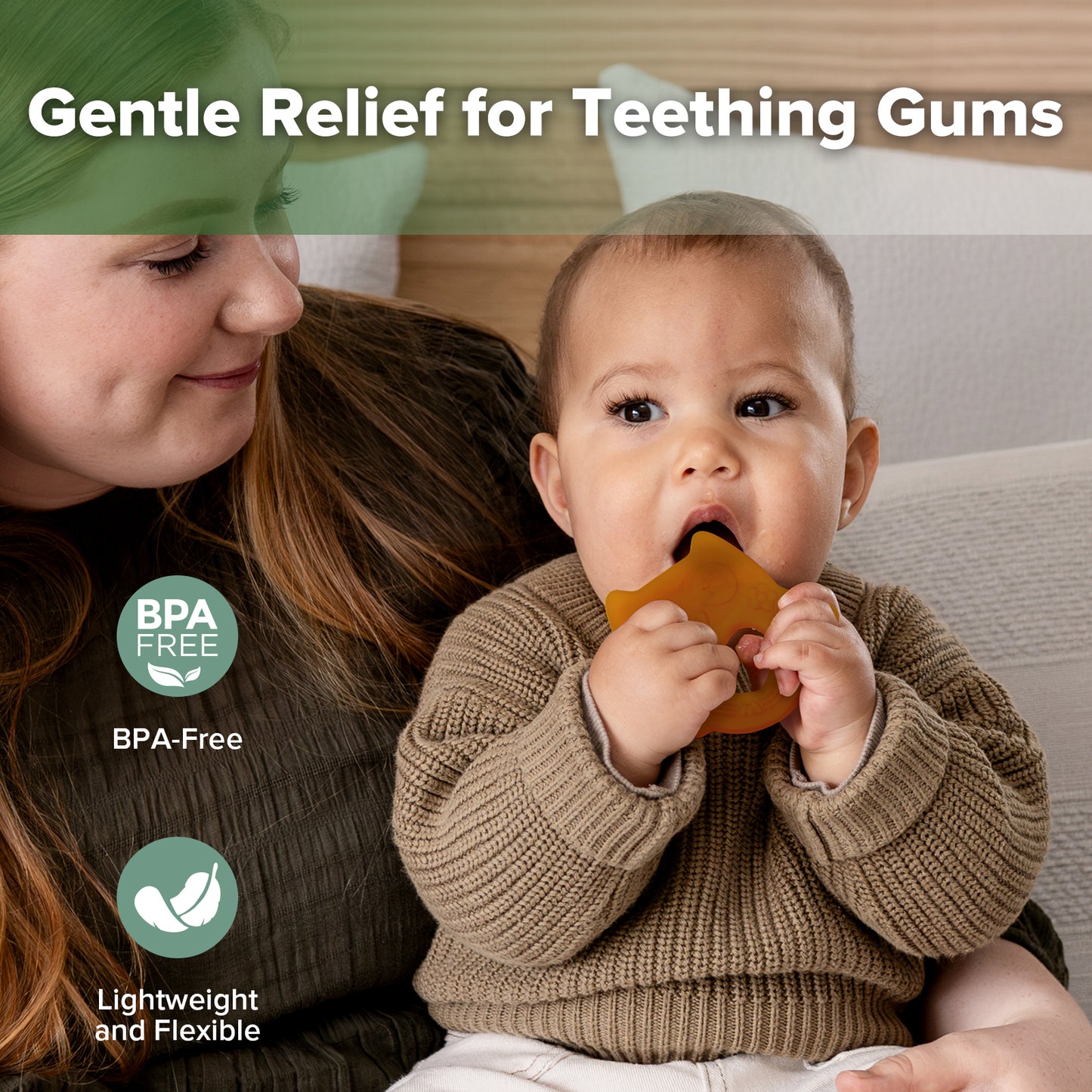 Silicone Owl Teether