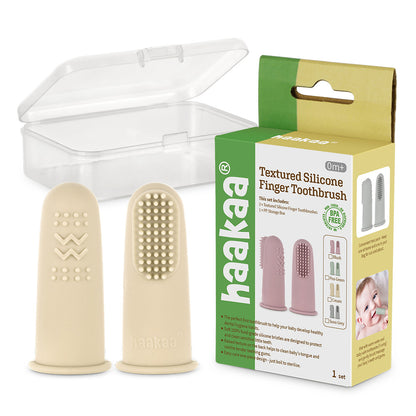 Silicone Finger Toothbrush 2pc