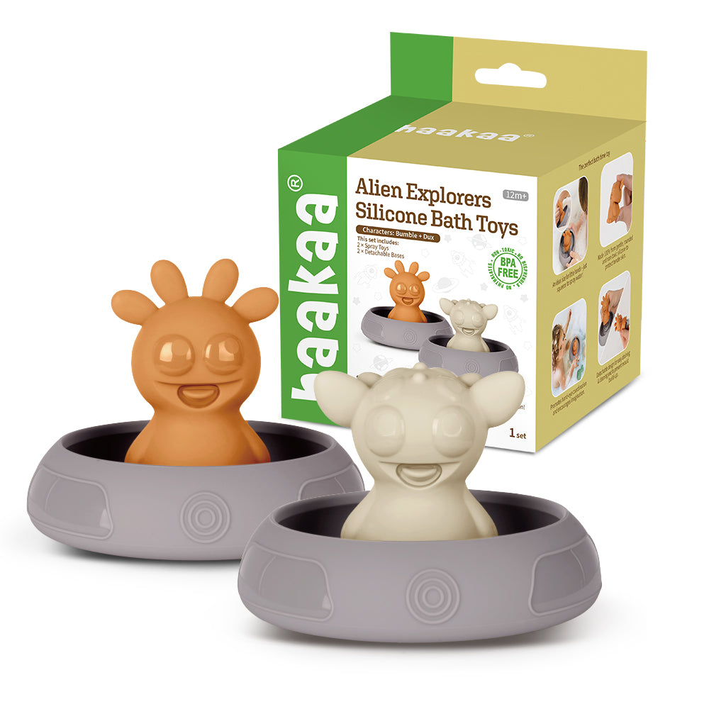 Alien Explorers Silicone Bath Toys.