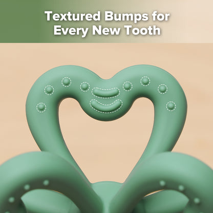 Silicone Clover Teether