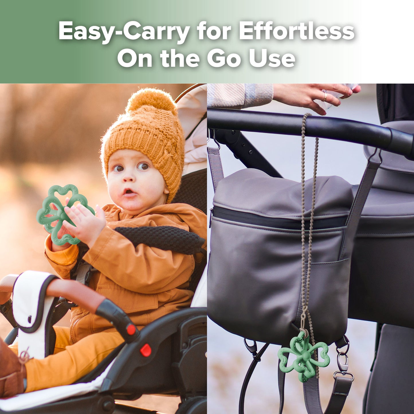 Silicone Clover Teether