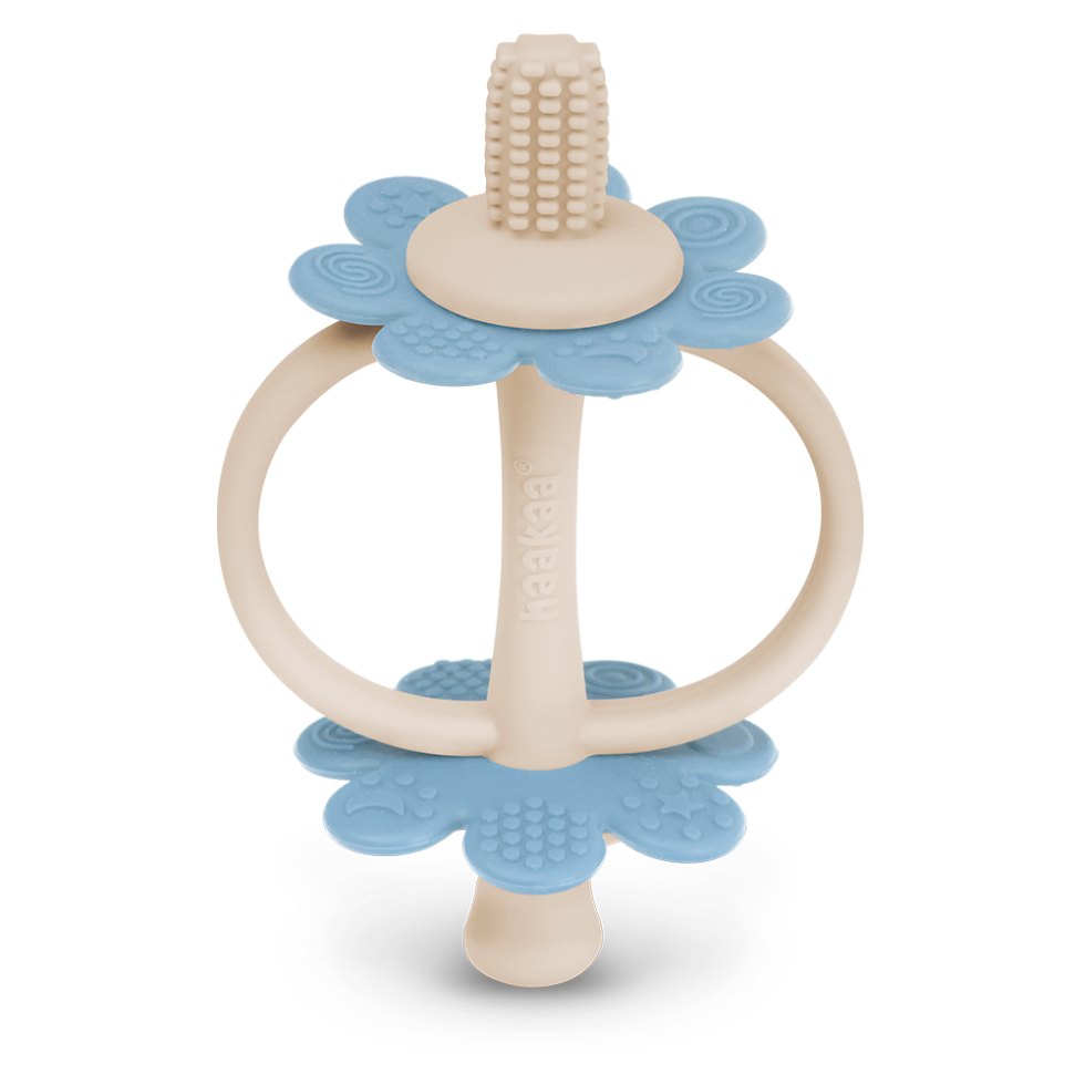 Silicone Twin Flower Teether