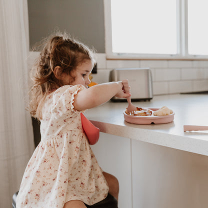 Silicone Kids Dinnerware Set.
