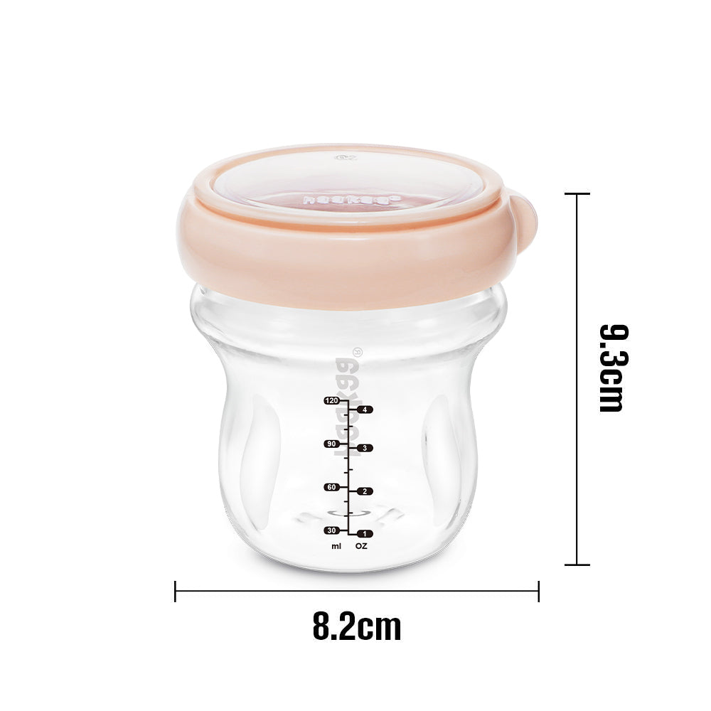 Generation 3 120ml/180ml Glass Storage Container.