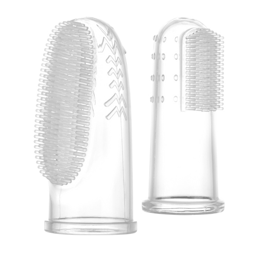 Silicone Finger Toothbrush Set 2pc (S & L)