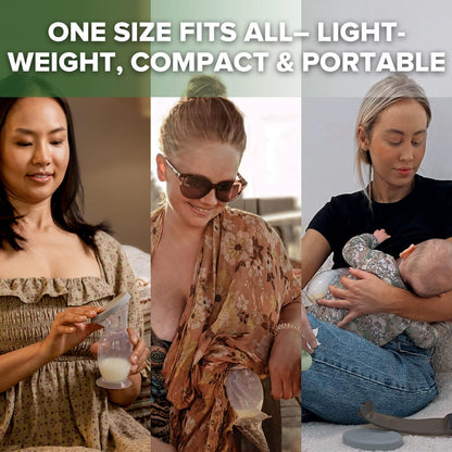 Generation 2 100/150ml Silicone Breast Pump with Suction Base and Flower Stopper Combo