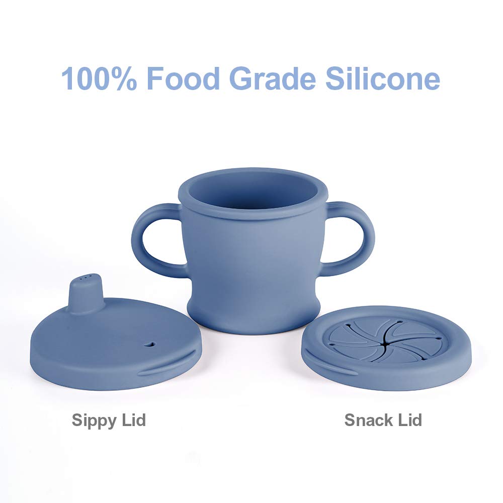 Silicone Sip-N-Snack Cup