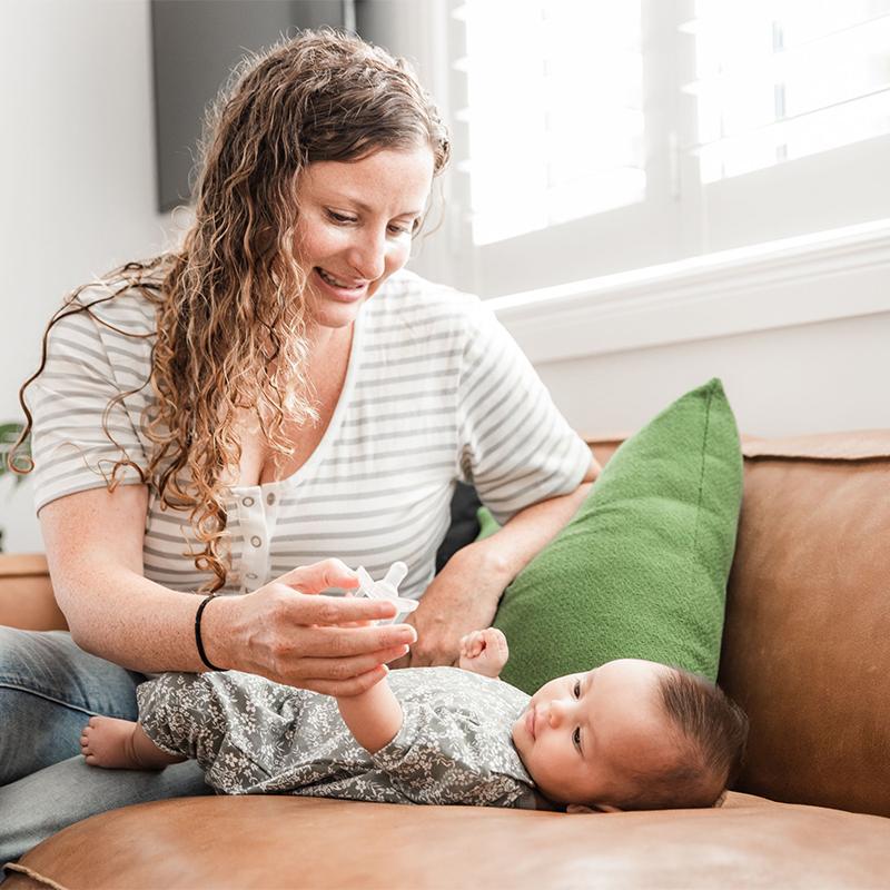 Newborn Silicone Dummy (0-3 months) | Haakaa.