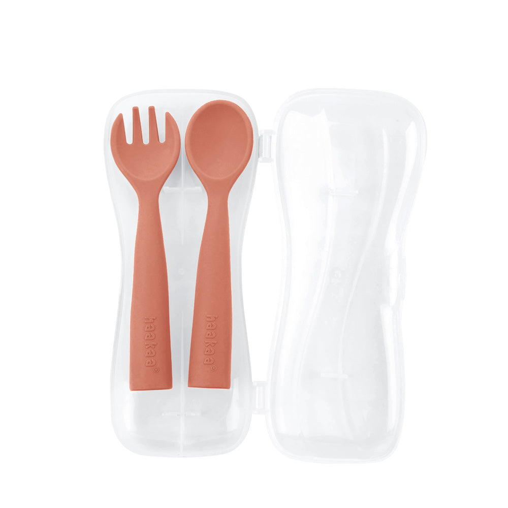 Bendy Silicone Cutlery Set | Haakaa.