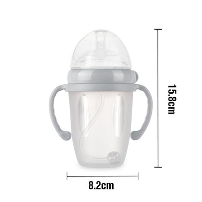 Generation 3 Silicone Sippy Spout Bottle (250ml) | Haakaa.