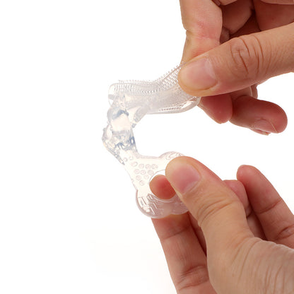 Contoured Silicone Toothbrush | Haakaa.