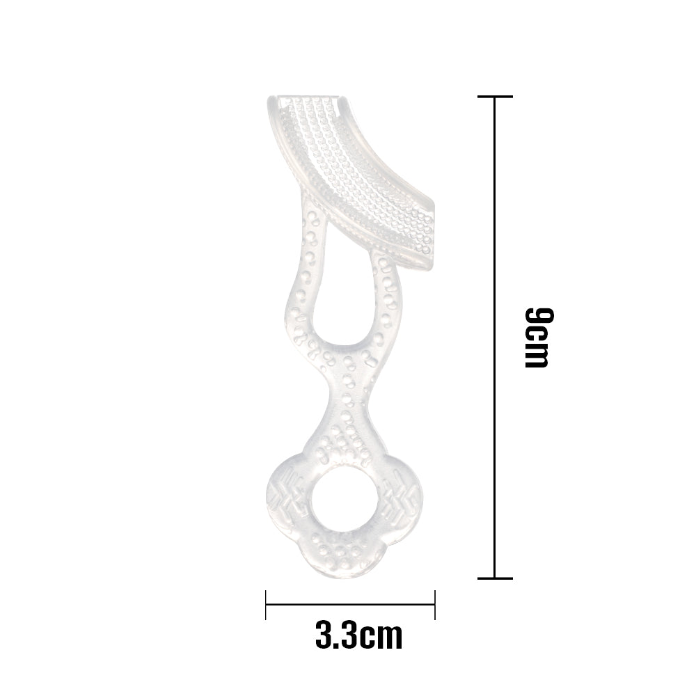 Contoured Silicone Toothbrush | Haakaa.