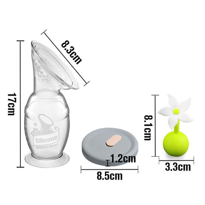 New Mum Starter Pack - White Stopper (Generation 2 150ml Pump) | Haakaa.