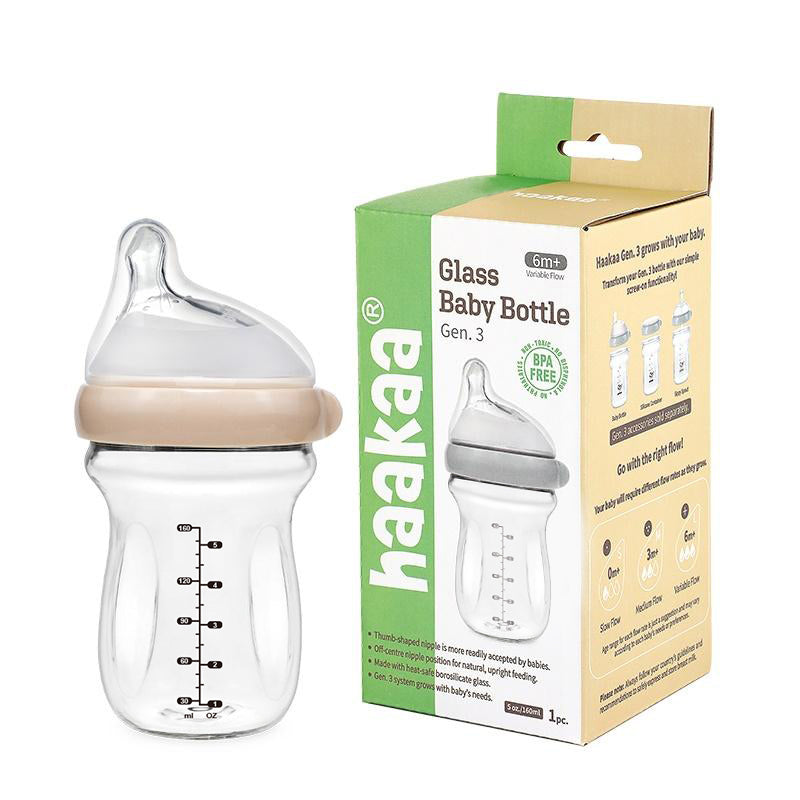 Generation 3 Silicone Orthodontic Bottle Nipple - 2pcs | Haakaa.