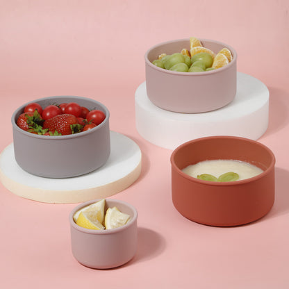 Round Silicone Food Container Set (2pcs) | Haakaa.