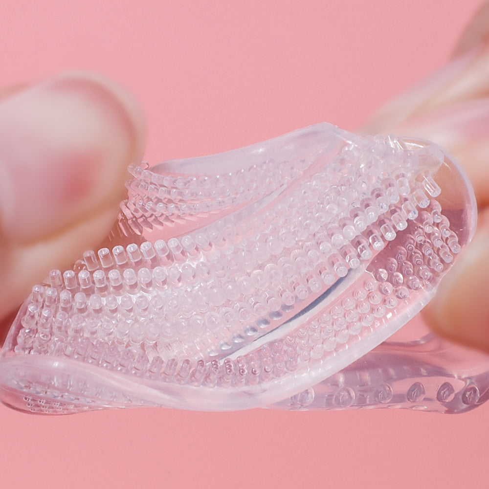 Contoured Silicone Toothbrush | Haakaa.