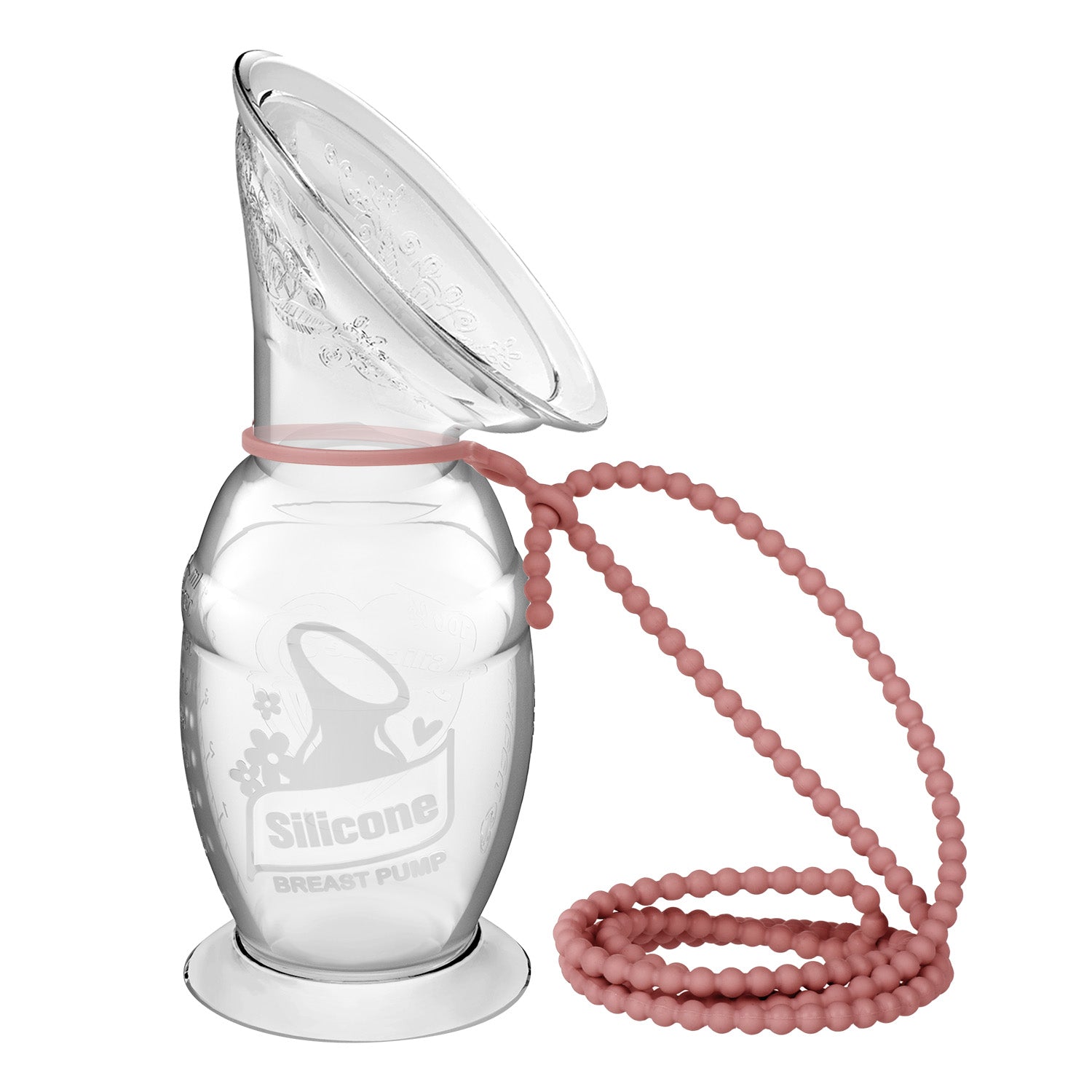 Generation 2 100/150ml with Suction Base and Breast Pump Strap Combo | Haakaa.