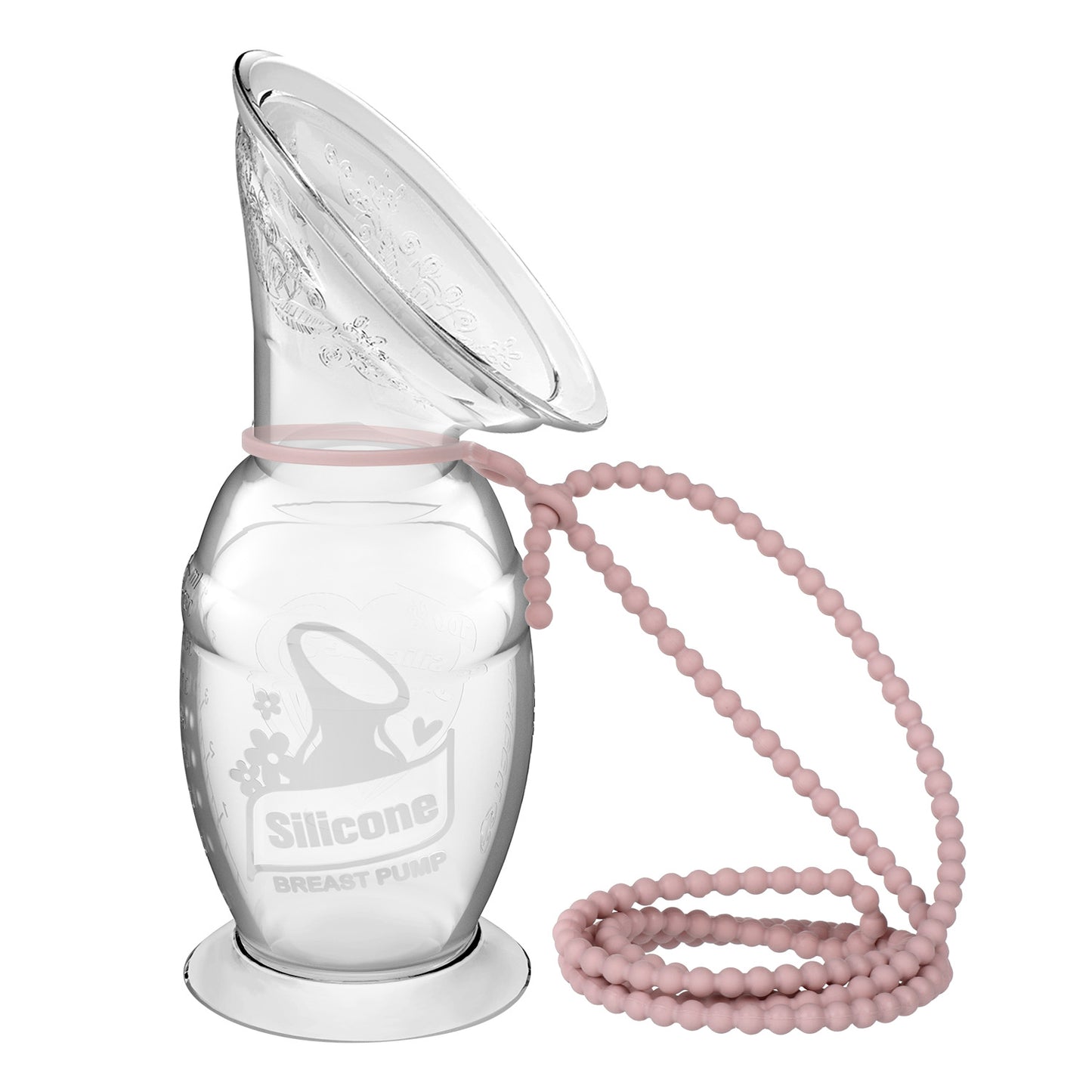 Generation 2 100/150ml with Suction Base and Breast Pump Strap Combo | Haakaa.