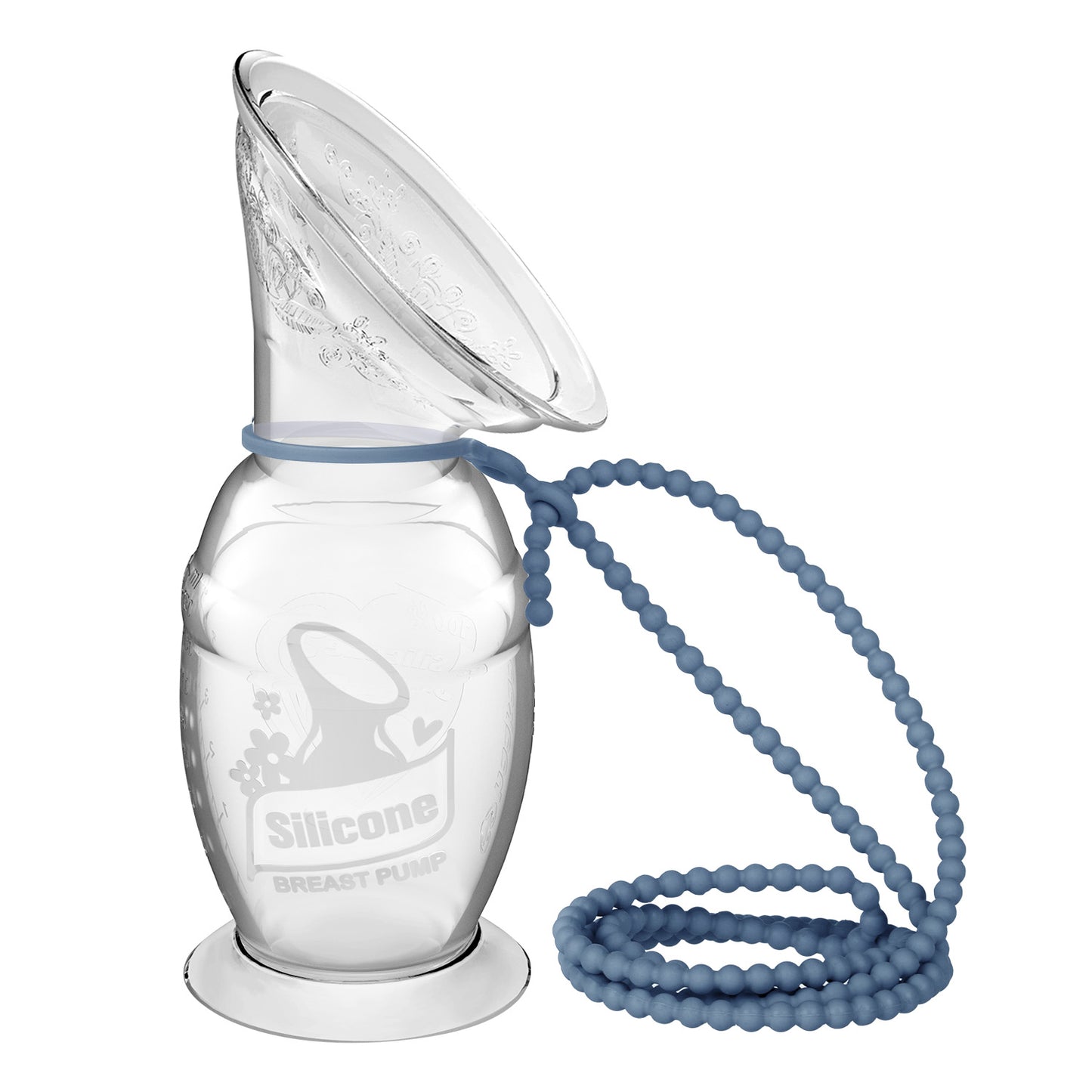 Generation 2 100/150ml with Suction Base and Breast Pump Strap Combo | Haakaa.